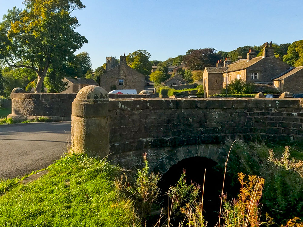 The old bridge over Downham Beck