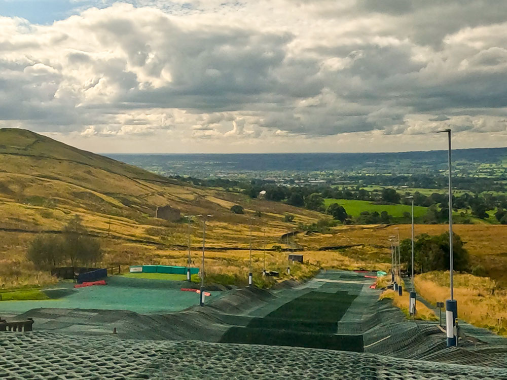 The Pendle Ski Slope